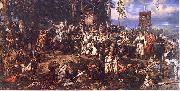 Jan Matejko The Battle of Raclawice, a major battle of the Kosciuszko Uprising oil painting artist